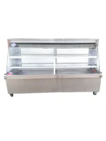 Mesón refrigerado medialuna 2.0 mt - Imagen 3