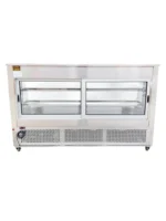Mesón refrigerado medialuna 2.0 mt - Imagen 4