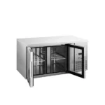 Mesón Refrigerado 280 Litros 2 Puertas de Vidrio Acero Inoxidable Ventus VMR2PS-280V - Imagen 5