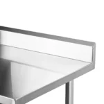 Mesón de Trabajo Mural 90 × 60 × 85 cm Acero Inoxidable para Cocina Industrial - Imagen 2