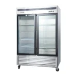 Refrigerador Vertical Industrial 1335 Litros 2 Puertas de Vidrio Acero Inoxidable Ventus VR2PS-1400V - Imagen 4
