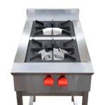Anafe a Gas 2 Quemadores Acero Inoxidable Ventus VAAG-2P - Imagen 2