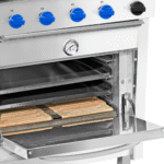 COCINA IND GAS 4 PLATOS A/INOX 50X50 GN - Imagen 2