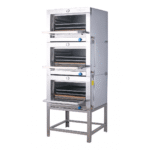 HORNO IND 3CAM 65X65 A/INOX GLP VHG - Imagen 2