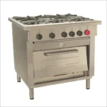 Cocina Industrial 5 Platos Mas Horno GLP 58x65