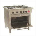 Cocina Industrial 5 Platos Mas Horno GLP 58x65 - Imagen 2