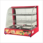 Exhibidor Curvo Mantenedor de Calor Rojo Maigas 6EH19