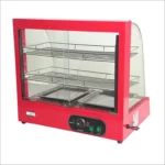 Exhibidor Curvo Mantenedor de Calor Rojo Maigas 6EH19 - Imagen 2