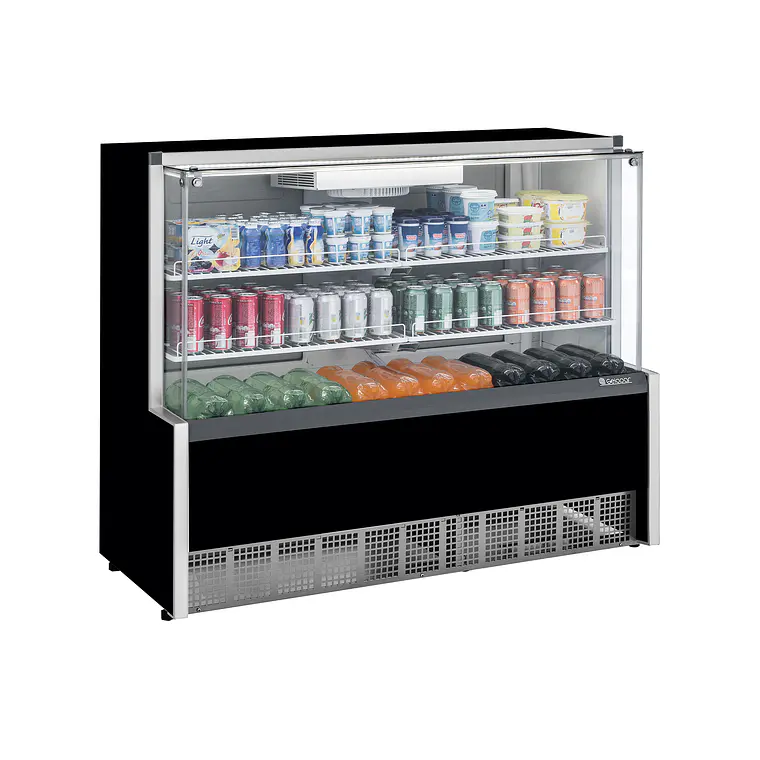 760 - 2026-06-09T093702.923 Vitrina Mural refrigerado 1.400 mm. Negra - Imagen 1