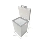 CONGELADR DUAL 100 LTS. GRIS - Imagen 2