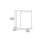 Frigobar Maigas HS-147R 113 Litros con Freezer Interior - Imagen 2