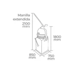 Ovilladora Semiautomática Sinmag 6EH5 Monofásica 30 Ovillos - Imagen 2