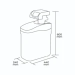 Ablandador de Agua Automático Maigas 6EI370 12 Litros - Imagen 2