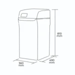 Ablandador de Agua Automático Maigas 6EI369 25 Litros - Imagen 2