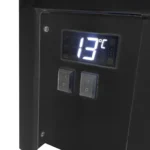 Vitrina para Helados 12 Cubas de 5 Litros Negra Maigas GESGN - Imagen 5