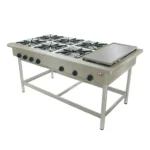 Anafe Industrial Maigas 6 Platos con Churrasquera 6EA9 GLP / 6EA10 GN