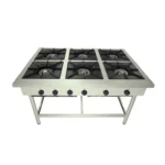 Anafe Industrial Maigas 6 Platos 43 × 43 cm 6EA11 GLP / 6EA12 GN - Imagen 3
