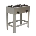 Anafe Alto Industrial 2 Parrillas 30 x 30 cm GLP Maigas 6EA38 - Imagen 2