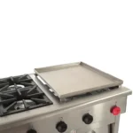 Cocina Industrial 6 Platos con 2 Hornos y Churrasquera Grande Maigas 6EA56 / 6EA57 - Imagen 3