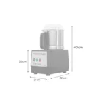 Cutter Procesador de Alimentos Robot Coupe R3 1500 de 3,7 Litros – 650 W - Imagen 7