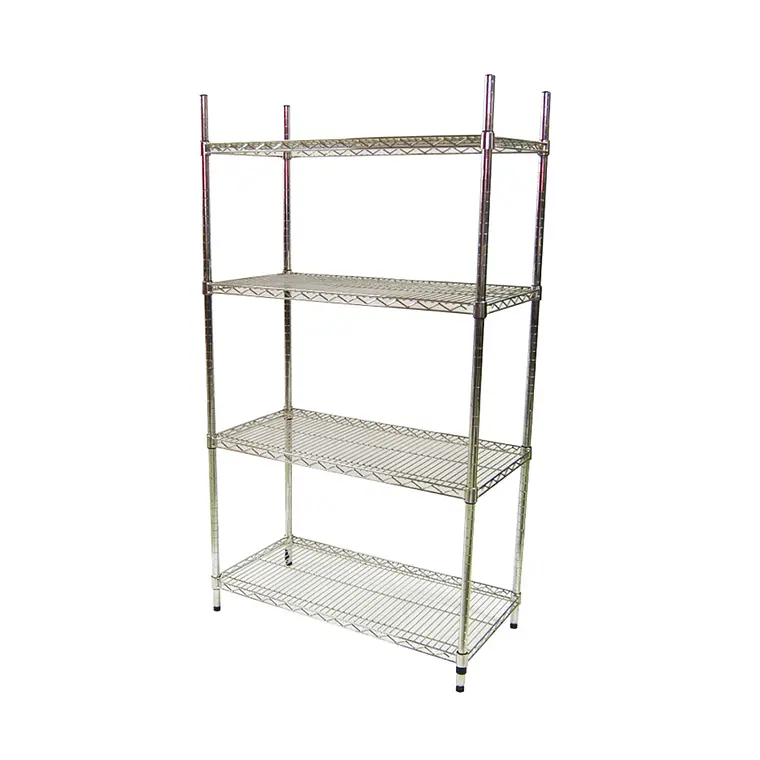 760 - 2026-07-02T165744.801 Estante Microcromado 4 Niveles 150 × 60 × 160 cm Maigas 6EH56 - Imagen 1