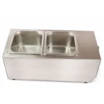 Máquina Chocolatera 2 Depósitos de 1,5 Litros Maigas 6EI341 - Imagen 2