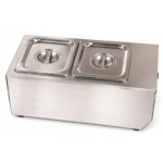 Máquina Chocolatera 2 Depósitos de 1,5 Litros Maigas 6EI341 - Imagen 3