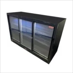 Cooler Bajo Mesón 320 Litros 3 Puertas de Vidrio Maigas 6EI413