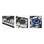 Encimera a Gas 5 Quemadores Acero Inoxidable Maigas Home HBS5715 - Imagen 4