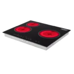 Encimera Vitrocerámica 3 Quemadores Maigas Home CEV03