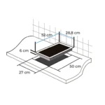 Encimera Inducción 2 Quemadores Maigas Home CEI02 - Imagen 3