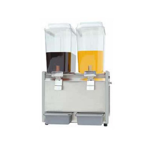 Dispensador Refrigerado de Jugos 2 Depósitos de 18 Litros Ventus VJ-182