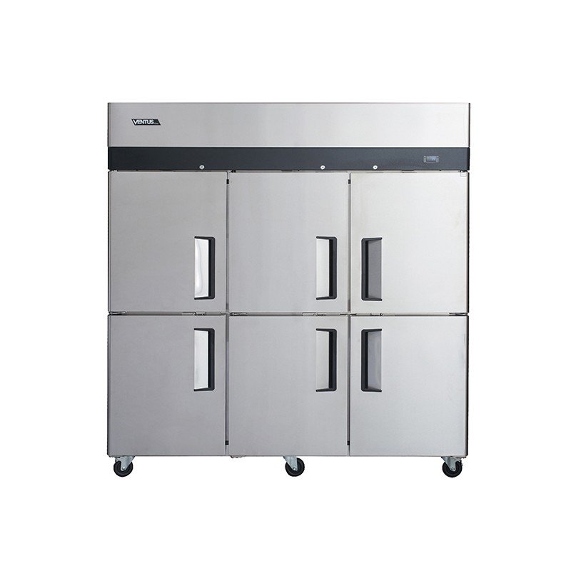Freezer-6-Puertas-Acero-Inoxidable-VF6PS-1400 Freezer Industrial 6 Puertas 1510 Litros Ventus VF6PS-1400 - Imagen 1