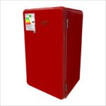 FRIGOBAR RETRO 93 LT. ROJO - Imagen 2