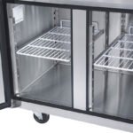 Mesón Refrigerado 2 Puertas Frío Estático con Ventilador Ventus VMR2PS-280E - Imagen 6