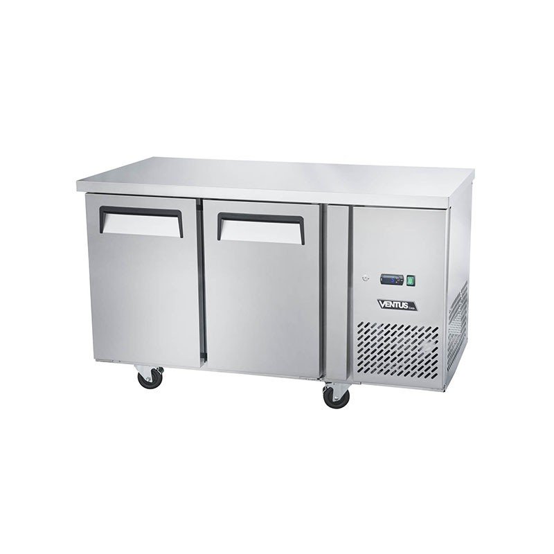 Meson-Refrigerado-280-Litros-VMR2PS-280E_0003_VMR2PS-280E_04 Mesón Refrigerado 2 Puertas Frío Estático con Ventilador Ventus VMR2PS-280E - Imagen 1