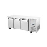 Mesón Refrigerado 3 Puertas 420 Litros Acero Inoxidable Ventus VMR3PS-420E - Imagen 4