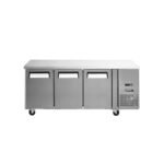 Mesón Refrigerado 3 Puertas 420 Litros Acero Inoxidable Ventus VMR3PS-420E - Imagen 3