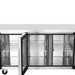 Mesón Refrigerado 3 Puertas de Vidrio 420 Litros Ventus VMR3PS-420V - Imagen 4