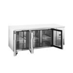 Mesón Refrigerado 3 Puertas de Vidrio 420 Litros Ventus VMR3PS-420V - Imagen 2