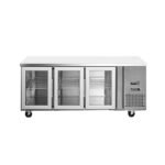 Mesón Refrigerado 3 Puertas de Vidrio 420 Litros Ventus VMR3PS-420V - Imagen 3