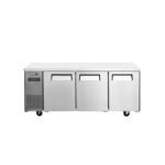 Mesón Refrigerado 3 Puertas Acero Inoxidable Ventus VMR3PS-480 - Imagen 3