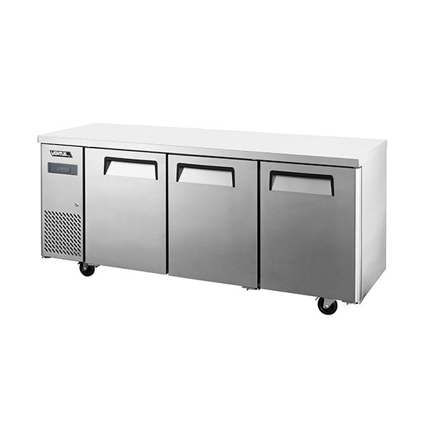 Meson-Refrigerado-VMR3PS-480-Ventus Mesón Refrigerado 3 Puertas Acero Inoxidable Ventus VMR3PS-480 - Imagen 1