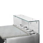 Mesón Saladette Refrigerado 2 Puertas 5 GN 1/6 Ventus VMRSL-390 BENEFIT - Imagen 6