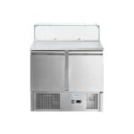 Mesón Saladette Refrigerado 2 Puertas 5 GN 1/6 Ventus VMRSL-390 BENEFIT - Imagen 2
