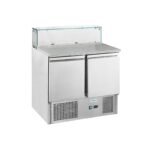 Mesón Saladette Refrigerado 2 Puertas 5 GN 1/6 Ventus VMRSL-390 BENEFIT - Imagen 3