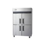 REFRIGERADOR 2 CUERPOS 4 MEDIAS PTAS ACERO INOX. 900 LTS - Imagen 3