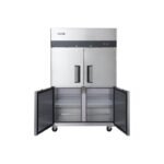 REFRIGERADOR 2 CUERPOS 4 MEDIAS PTAS ACERO INOX. 900 LTS - Imagen 4