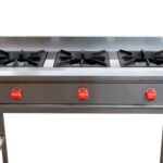 Anafe a Gas 3 Quemadores Acero Inoxidable Ventus VAAG-3P - Imagen 2