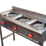 Anafe a Gas 3 Quemadores Acero Inoxidable Ventus VAAG-3P - Imagen 4